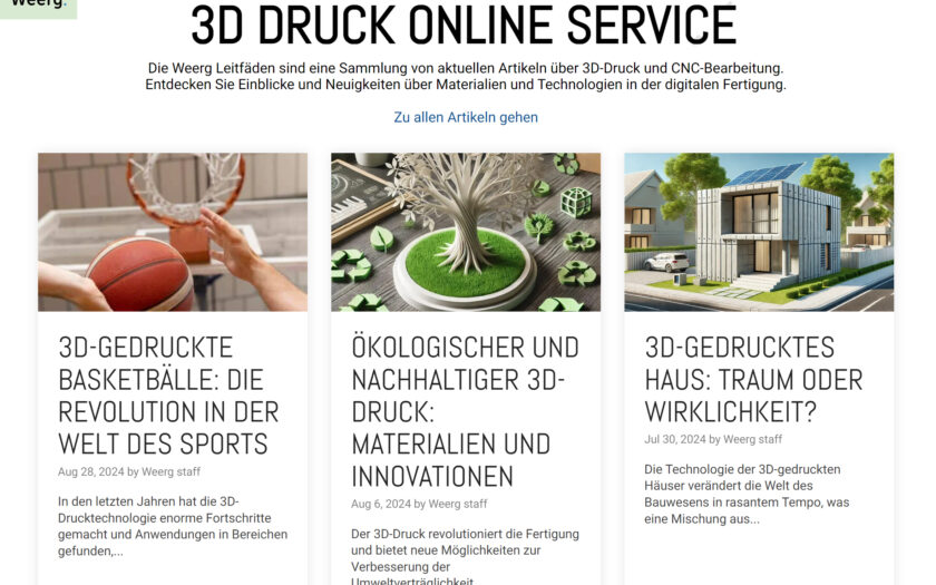 3D Druck und Design