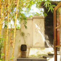 Dekoration mit Bambus