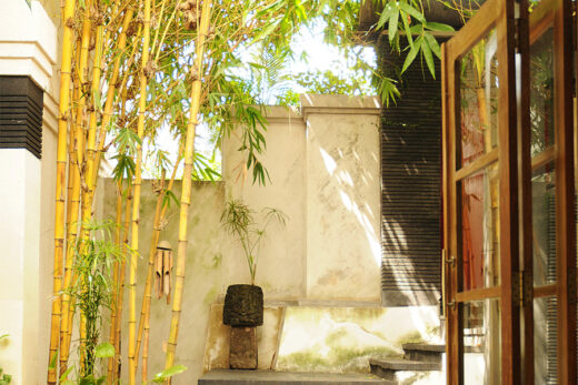 Dekoration mit Bambus