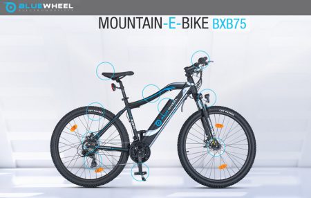 Bluewheel BXB75 e-Mountainbike deutsche Qualität