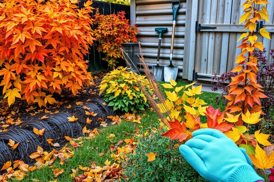 Empfindliche Pflanzen für den Winter schützen