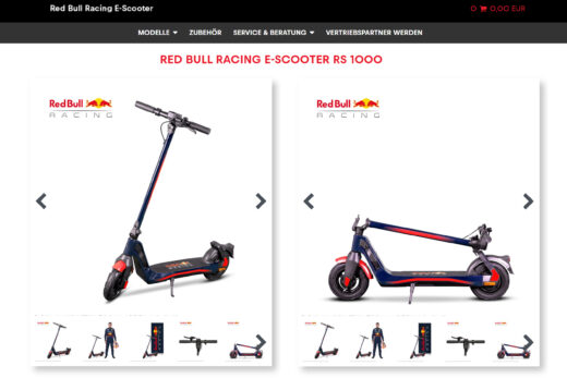 Red Bull Racing E-Scooters RS 1000