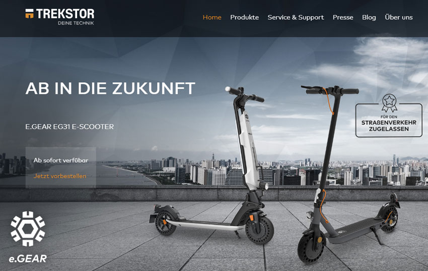 TREKSTOR e-Scooter mit Straßenzulassung - Die aktuellen Modelle im Test