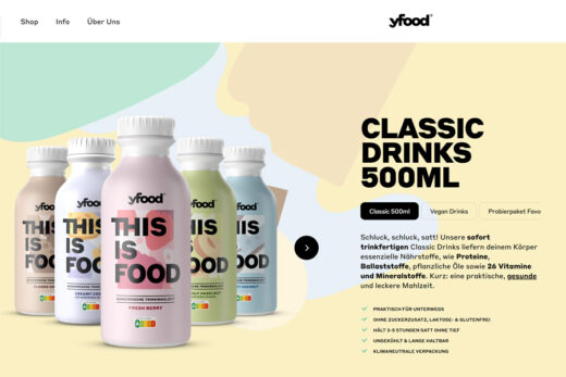 yfood: Die gesunde Mahlzeit für unterwegs